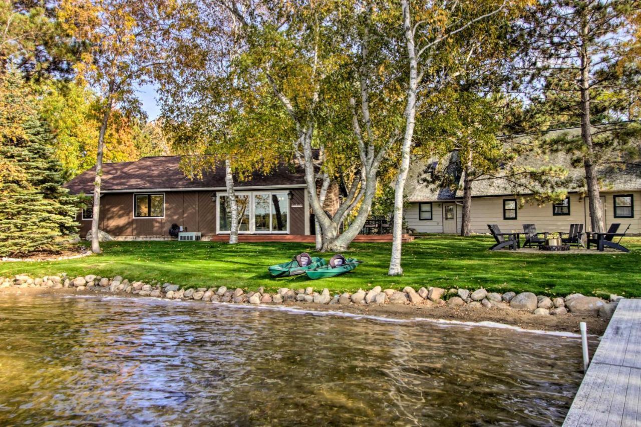 Pelican Lake Getaway On Stunning Peninsula! Pequot Lakes Eksteriør bilde