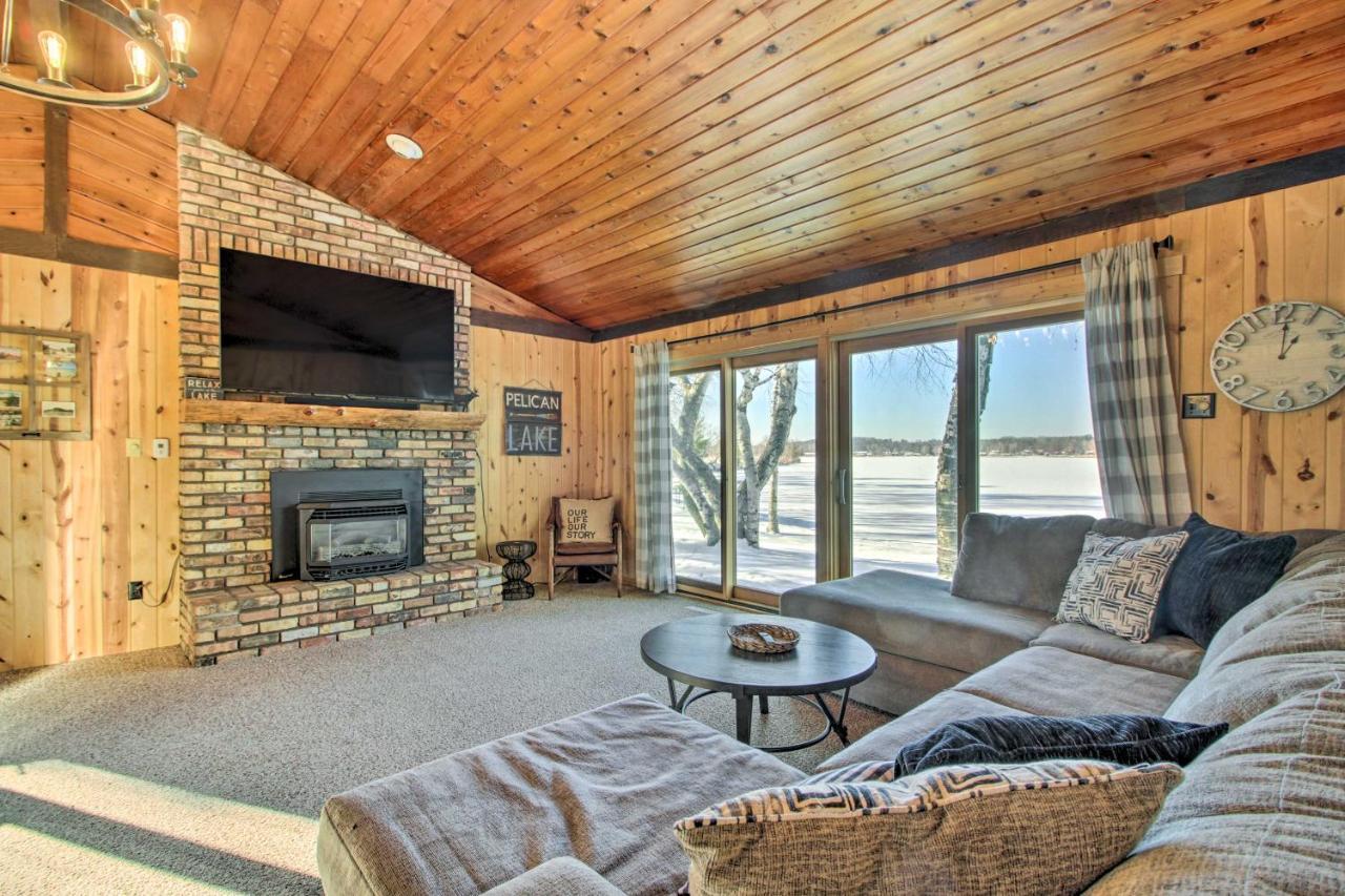 Pelican Lake Getaway On Stunning Peninsula! Pequot Lakes Eksteriør bilde