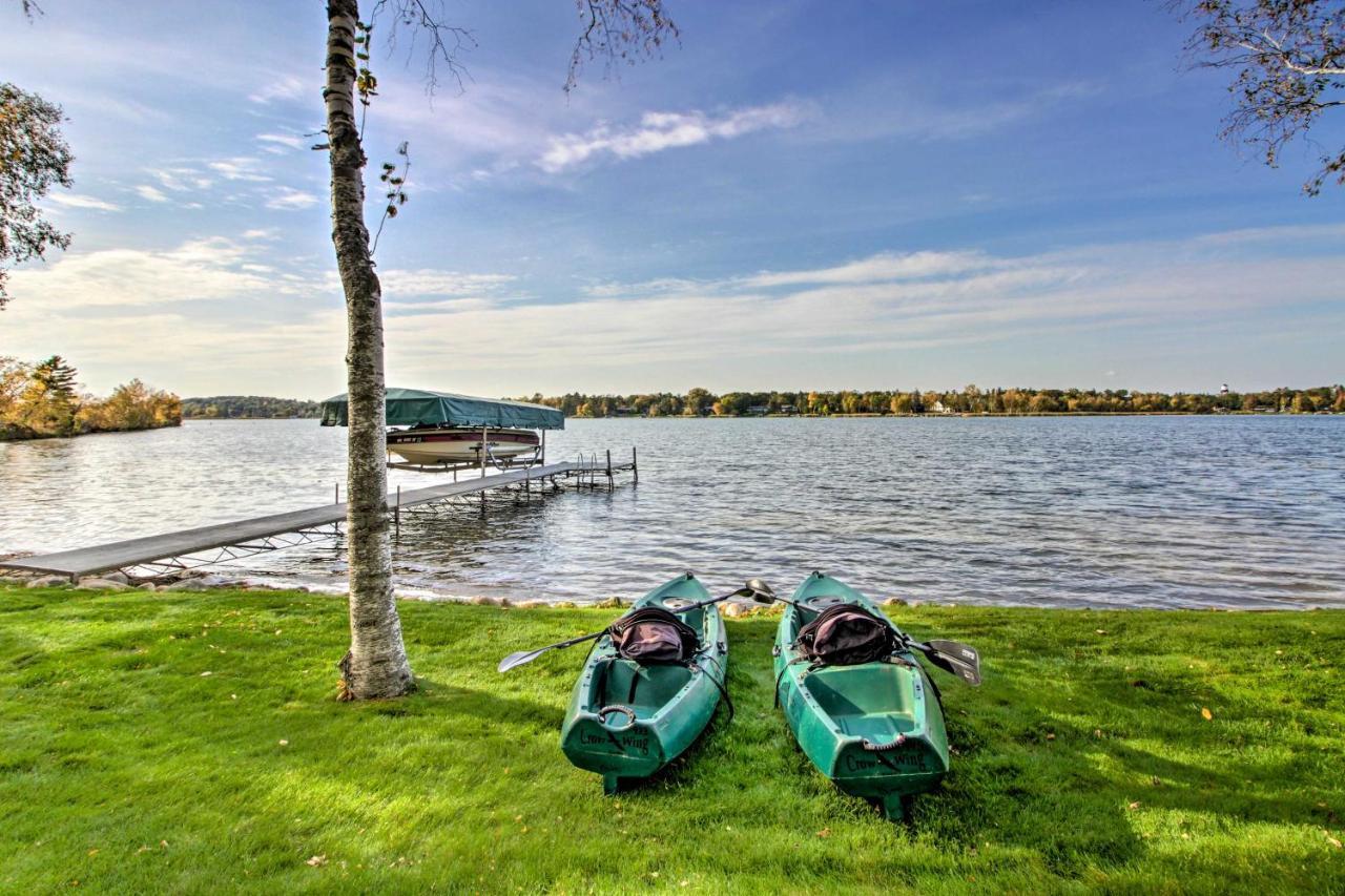 Pelican Lake Getaway On Stunning Peninsula! Pequot Lakes Eksteriør bilde
