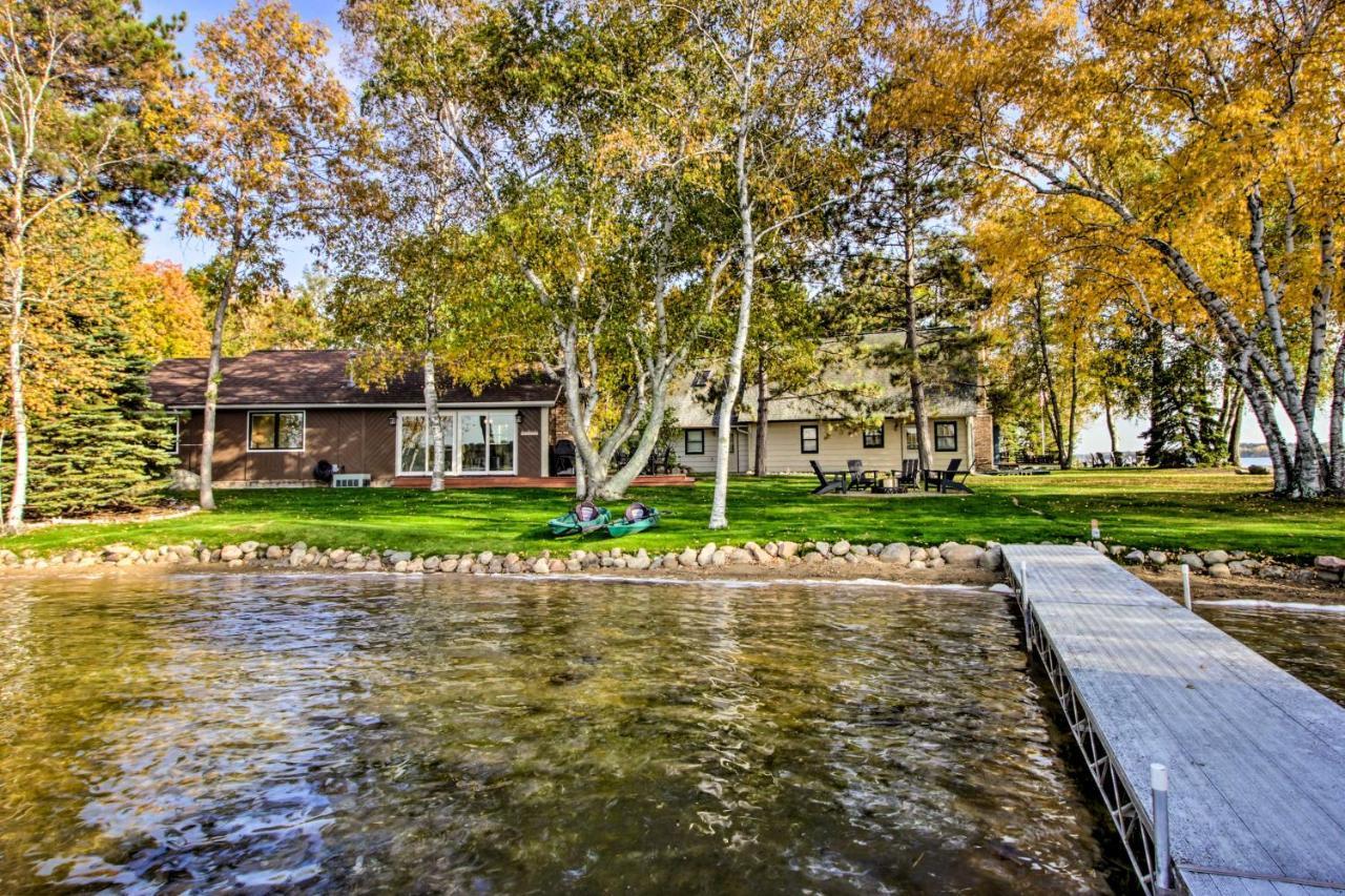 Pelican Lake Getaway On Stunning Peninsula! Pequot Lakes Eksteriør bilde